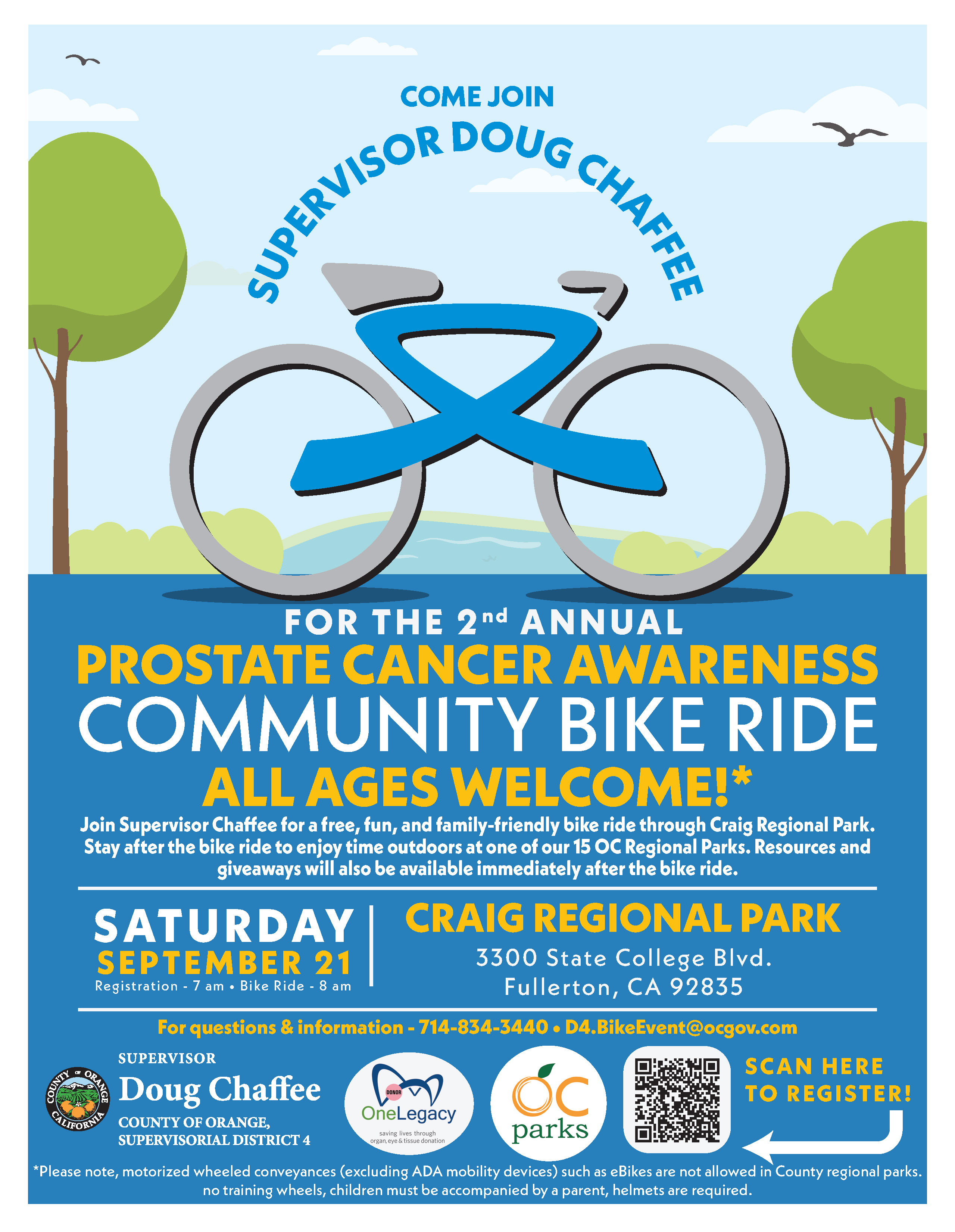 prostate cancer awareness bike ride flyer-eng