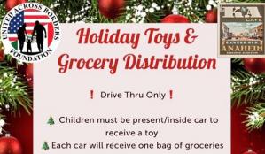 Holiday Toys and Grocery Distribution